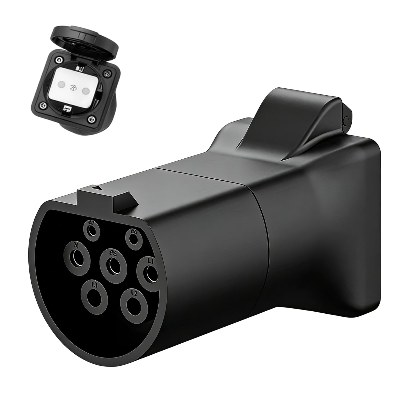 Adapter Schuko typu 2 V2L do MG EV, adapter do ładowania 3,5 kW, 16 A do MG4, MG5, MG ZS, MG Marvel R, typ 2, ładowarka do elektrycznych rowerów, skuterów, elektrycznych wózków inwalidzkich