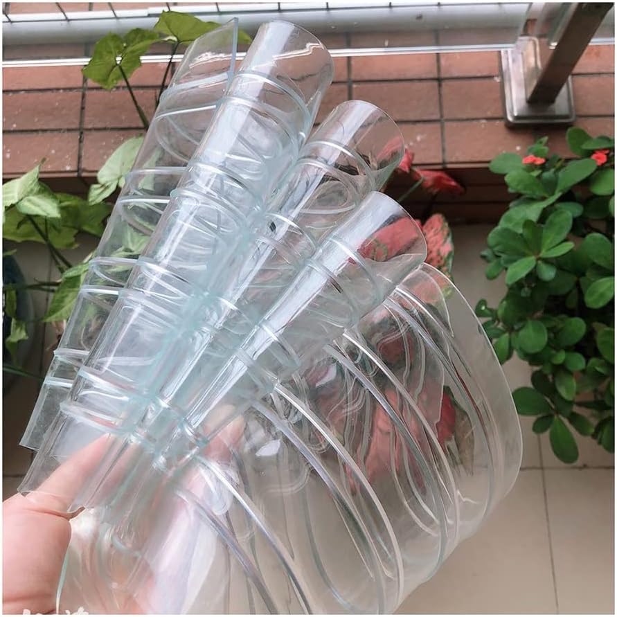 Rideau à bandes PVC contre les courants d'air pour porte de 1.6m