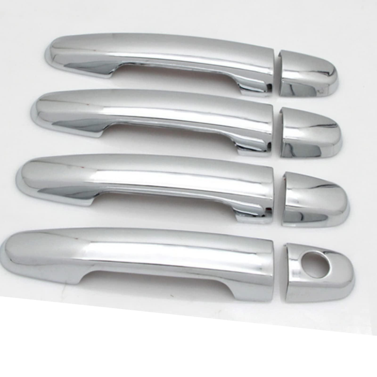 Chrome garniture poignée de porte finition miroir pour Toyota Vitz