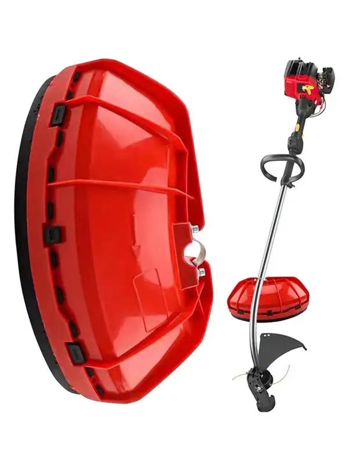Juego de 4 protectores para cortadoras de cepillo, protector universal a prueba de polvo (L)