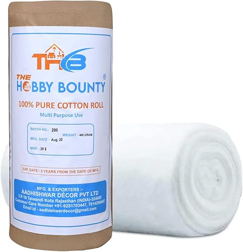 Rollo de algodón puro 100% de alta absorción, multiusos, para removedor de maquillaje, salón de belleza, cuidado del bebé, rollos de lana de algodón