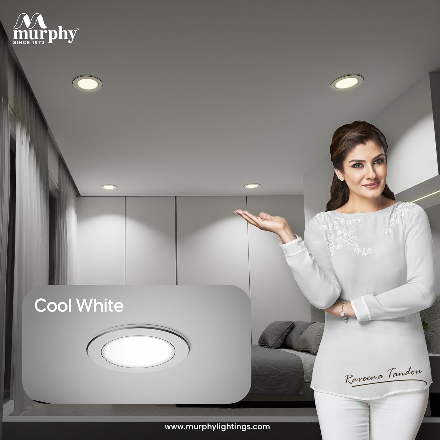 Murphy Claro LED Downlights - Pack of 4 -5