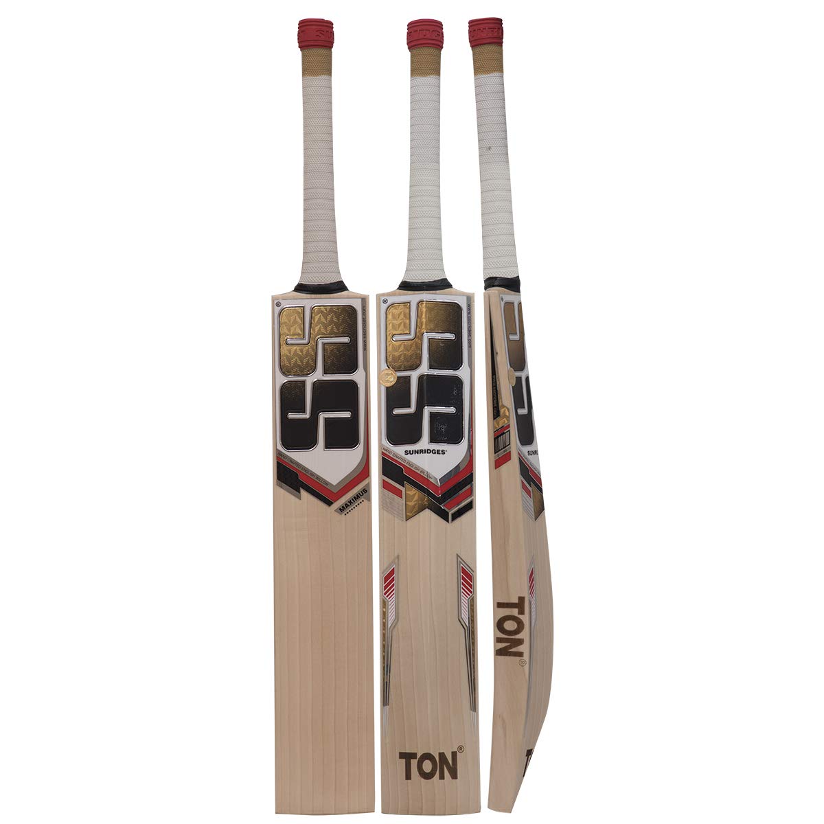 SS TONKWJNR011 Kashmir-Willow Ton Maximus Cricket Bat, Size 2