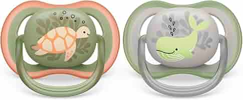 Ciuccio Philips Avent Ultra Air - Traspirante, Per Bambini 6-18 Mesi, Con Custodia Sterilizzatrice - Foto 3