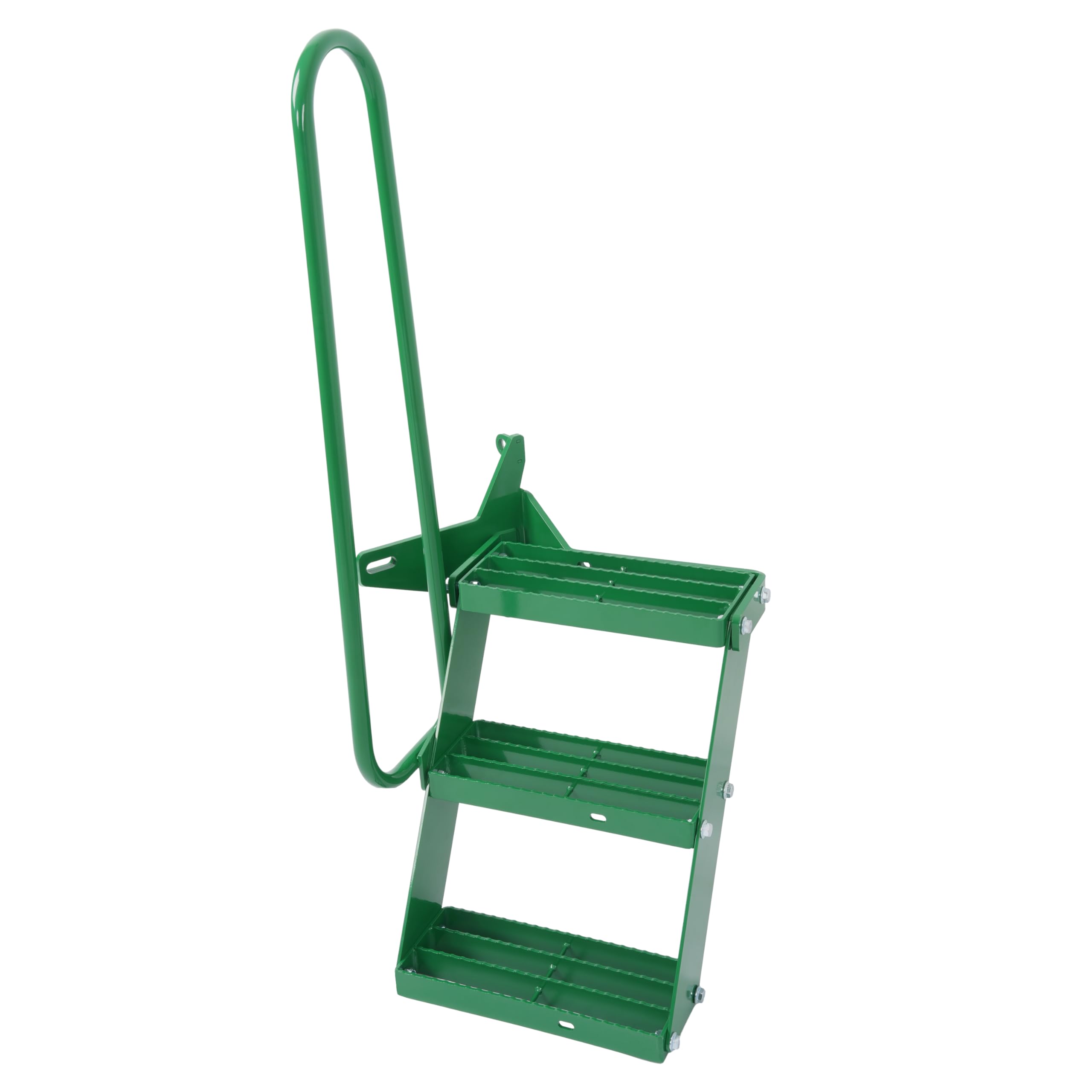 ECOTRIC Step Extension Kit Compatible with John Deere 3010 3020 4000 4010 4020 2WD Row Crop and Utility Tractors Left Hand Step Kit Replacment for RE62856 Green