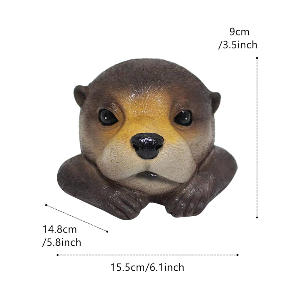 カワウソ 置物 カワウソ 置物 - メルカリ