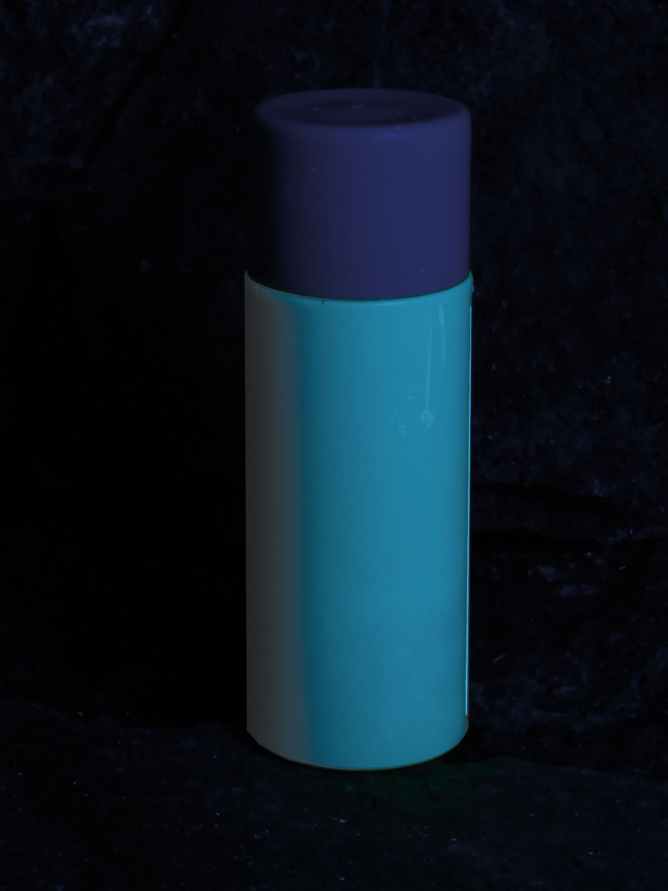 500ml Schwarzlicht Bodypainting Color Körpermalfarbe Blau
