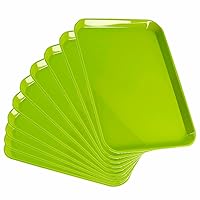 Vista 35 de JMU 20 Piezas Bandejas Dentales a Granel Autoclavables de Plástico para Procedimientos Planas, Bandeja de Configuración de 13.25" X 9.75", Tamaño B