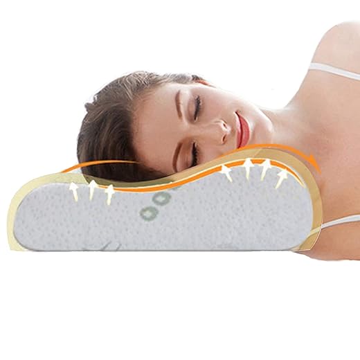 2025 New Upgrade Memory Foam Pillow Orthopedic Neck Support