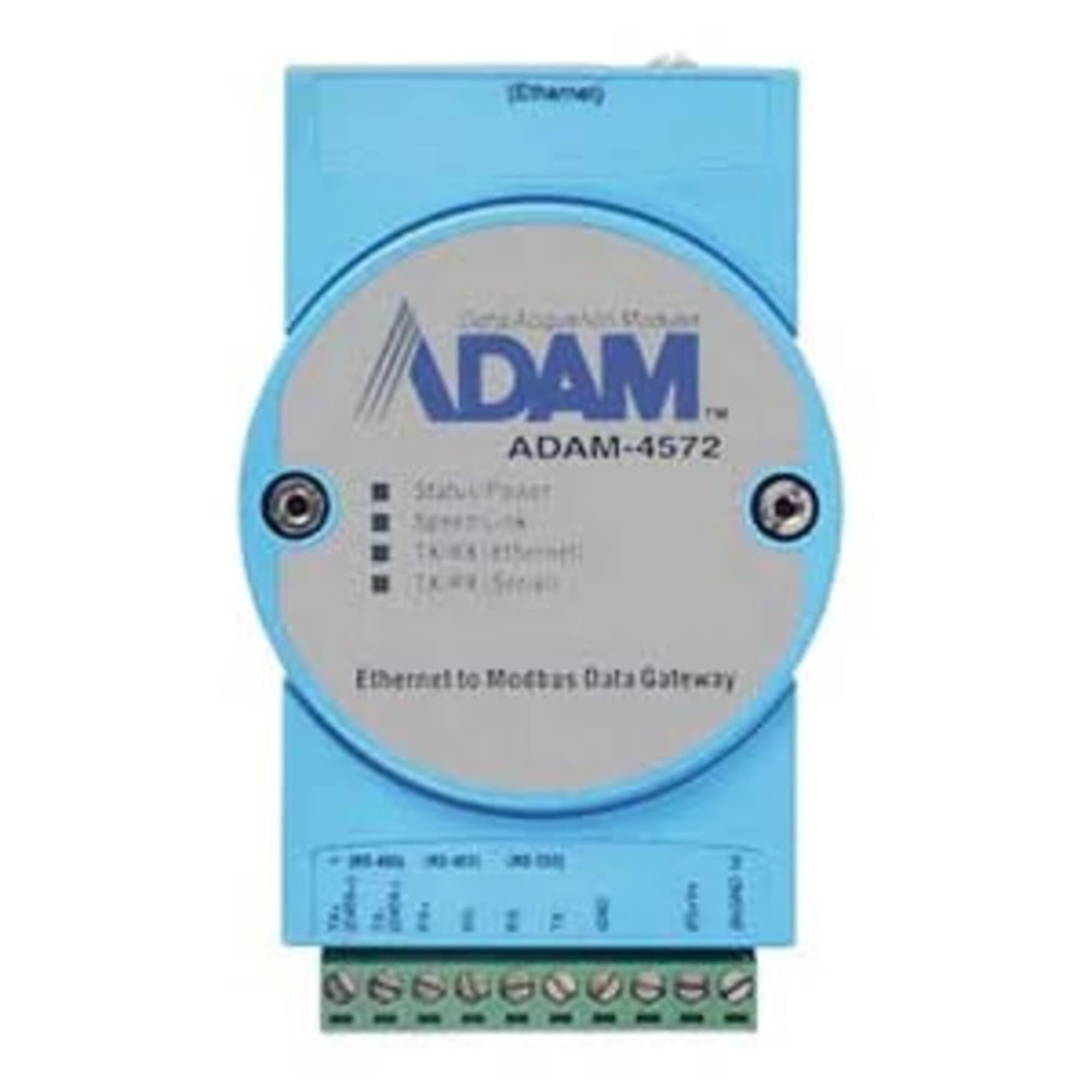 ADVANTECH ADAM-4572-CE 1-Port Modbus Gateway, Interface Between Modbus Serial Devices and Computer Hosts Running Modbus/TCP, RS-232 / RS-422 / RS-485