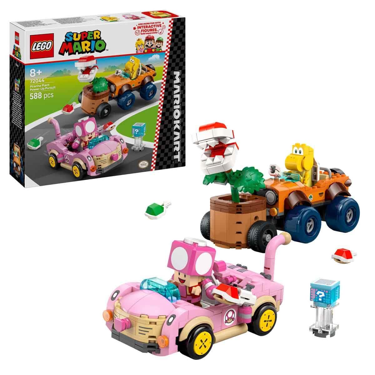 LEGO Super Mario Kart Pursuit with Piranha Plant Power-Up 72044