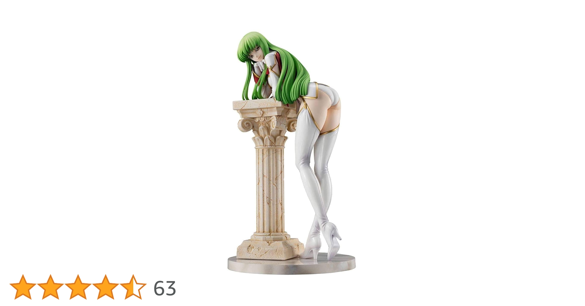 【中古】 美品 コードギアス復活のルルーシュ C.C.パイロットスーツver. メガハウス フィギュア メガハウス(MEGAHOUSE)|G.E.M.シリーズ C.C. パイロットスーツ