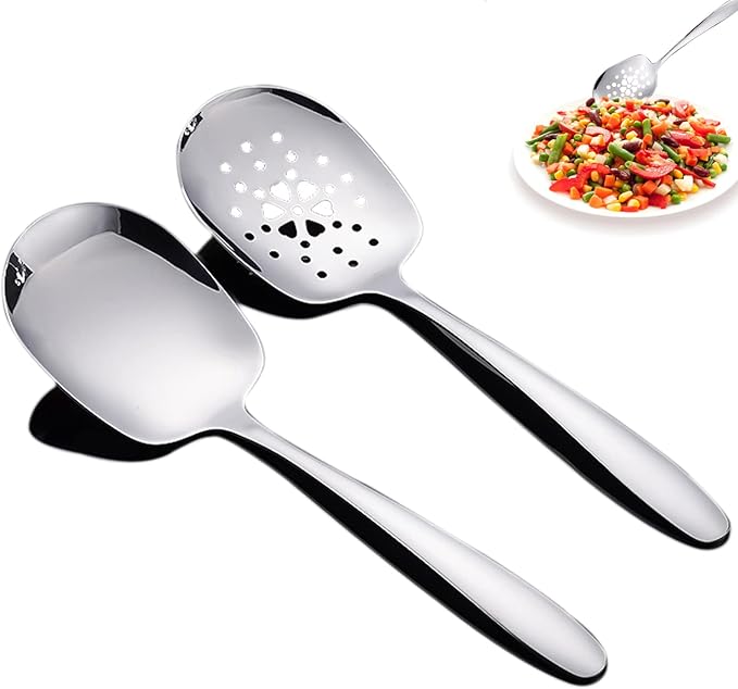 Servierlöffel Edelstahl - Vorlegelöffel Für Buffet & Gastronomie