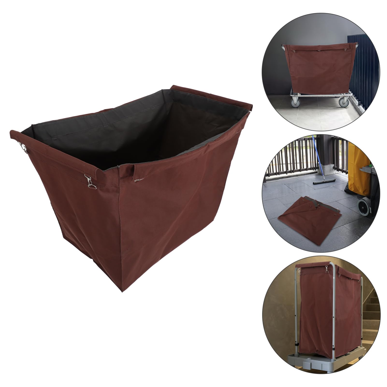 Gatuida Stoff-aufbewahrungsbeutel, Herausnehmbar Für Wäschewagen, Wasserdichte Einlage, Ersatz-wäschesack, Organizer Aus Oxford-gewebe, Praktisch Für Haushaltswagen Und Müllwagen