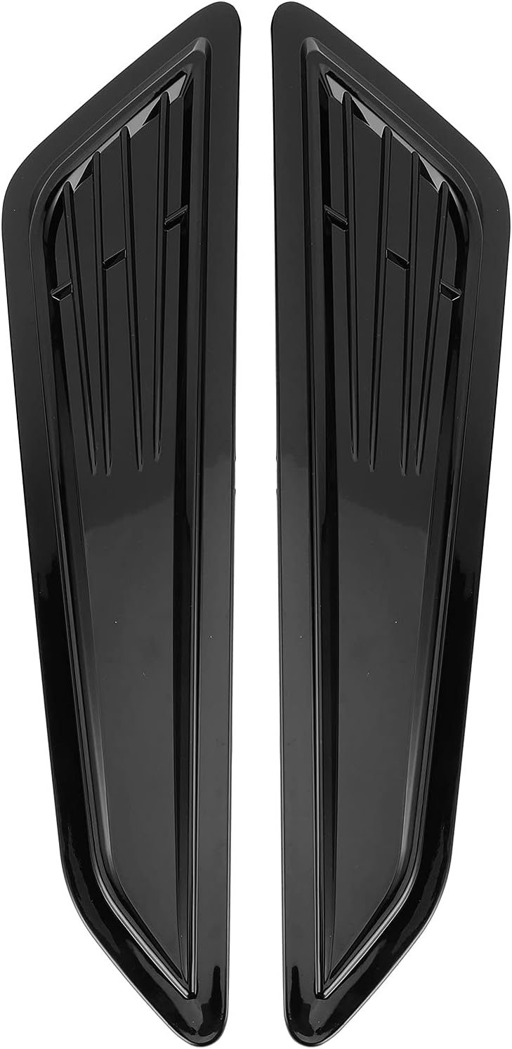 hood vents for cars, ABS Hood Vent Scoop Cover, Bonnet Air Vent Inlet Decoration Hood Cover Trim Fit for LT/LS/RS 2016‑2020