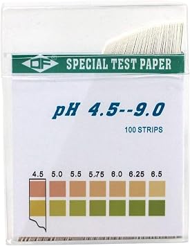 Soil Test Kit, 100PCS 4.5-9 Range Soil Testing Kit, Easy to Use Tester Paper, Water and Test for Lawns Garden Yard Home