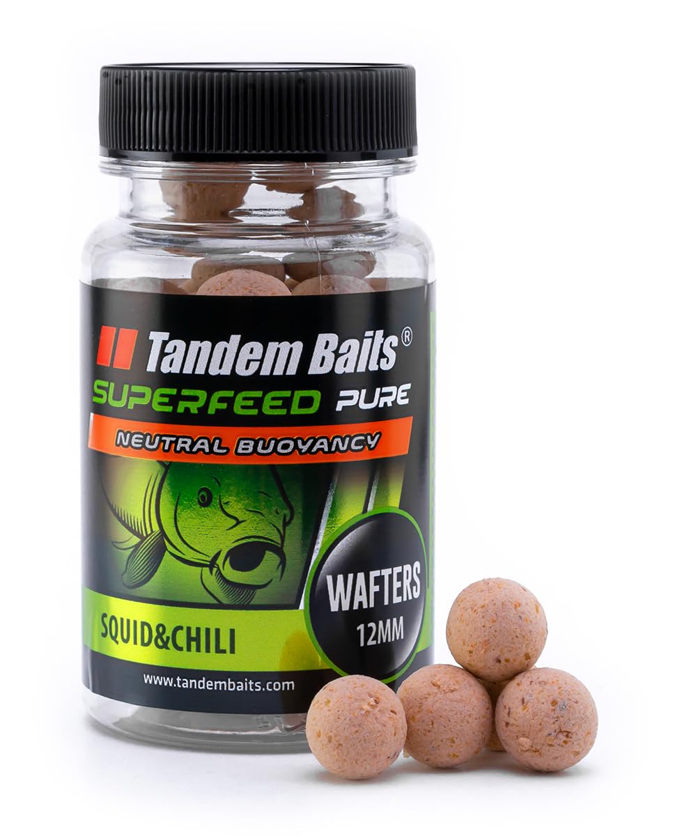 Tandem Baits SuperFeed Pure Wafters Squid & Chili, Squid & Chili 12mm 30g