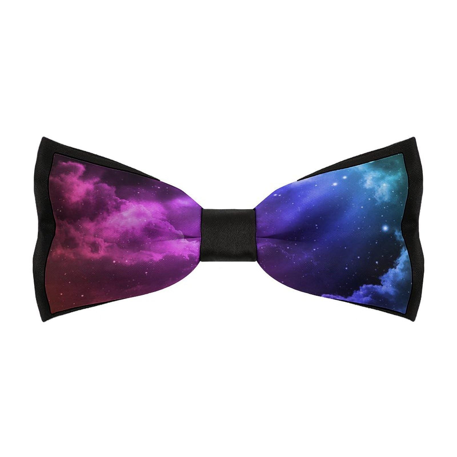 Beautiful Galaxy Mens Bow Tie Adjustable Pre-Tied Bowtie Elegant Neckties Clothing Accessories