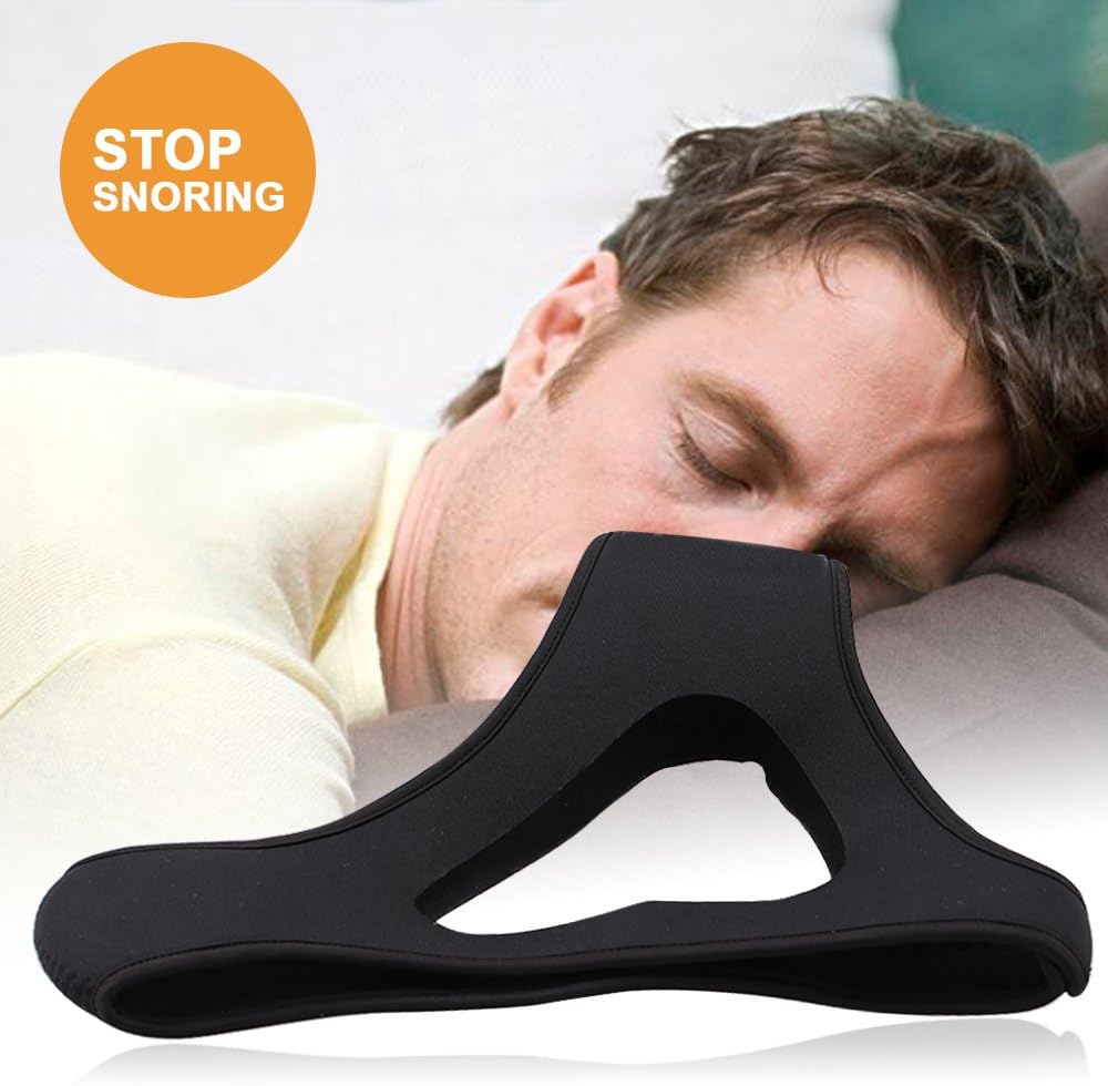 Mabel Dryden Anti Snore Chin Strap Snore Relief Adjustable Stop Snoring Chin Strap Comfortable and Easy to Use