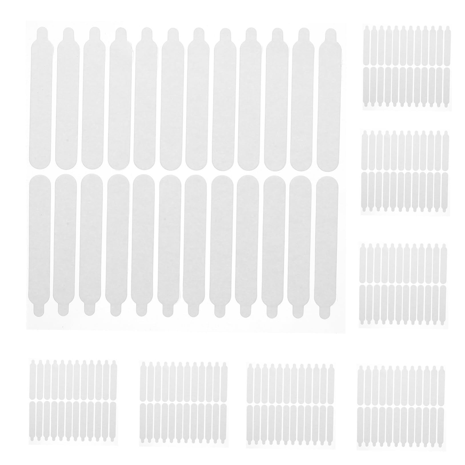 480 Pezzi Nastri Adesivi per Unghie Doppia Faccia Trasparenti Strisce Manicure Flessibili e Traspiranti Facili da Applicare e Rimuovere Senza Danni Adatti per Unghie Finte Art
