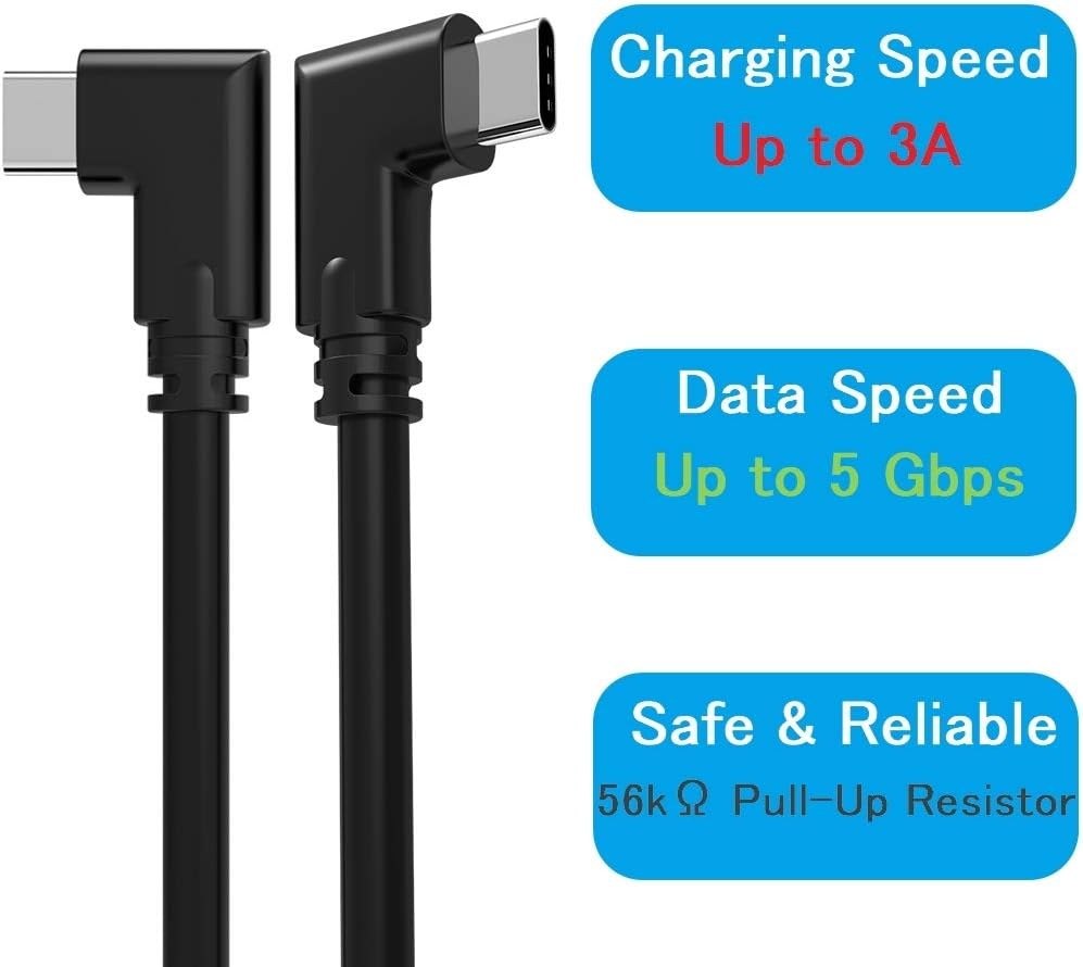 VOKOO USB C Link Cable, Compatible with Oculus Quest Link Cable, High Speed Data Transfer & Fast Charging USB 3.2 Gen 1 Cable Compatible with Quest and Quest 2