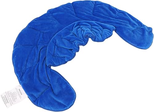 Miniatura 2 de Microwavable Neck Wrap Hot Cold Compress Heating Pad with Filling for Shoulder Neck Pain Relief Soft Flannel Material Microwaveable Heating Pad for