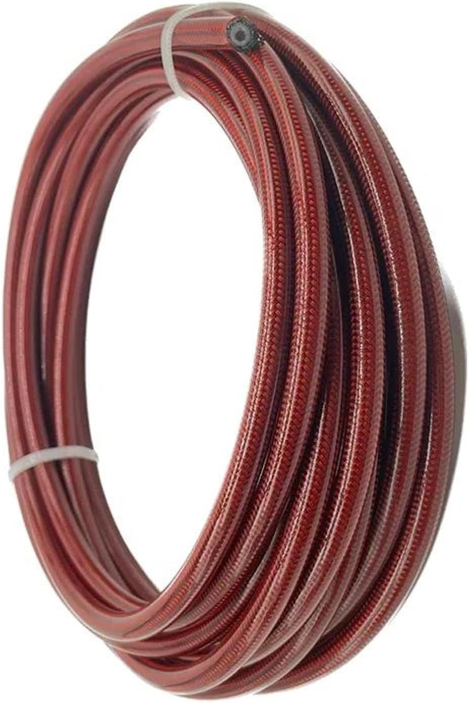 Brake accessories Motorcycle Braided Stainless Steel + PVC Brake Line Hose Fluid Hydraulic Hose Brake Line Gas Oil Fuel Tube Pipe 1M 3FT