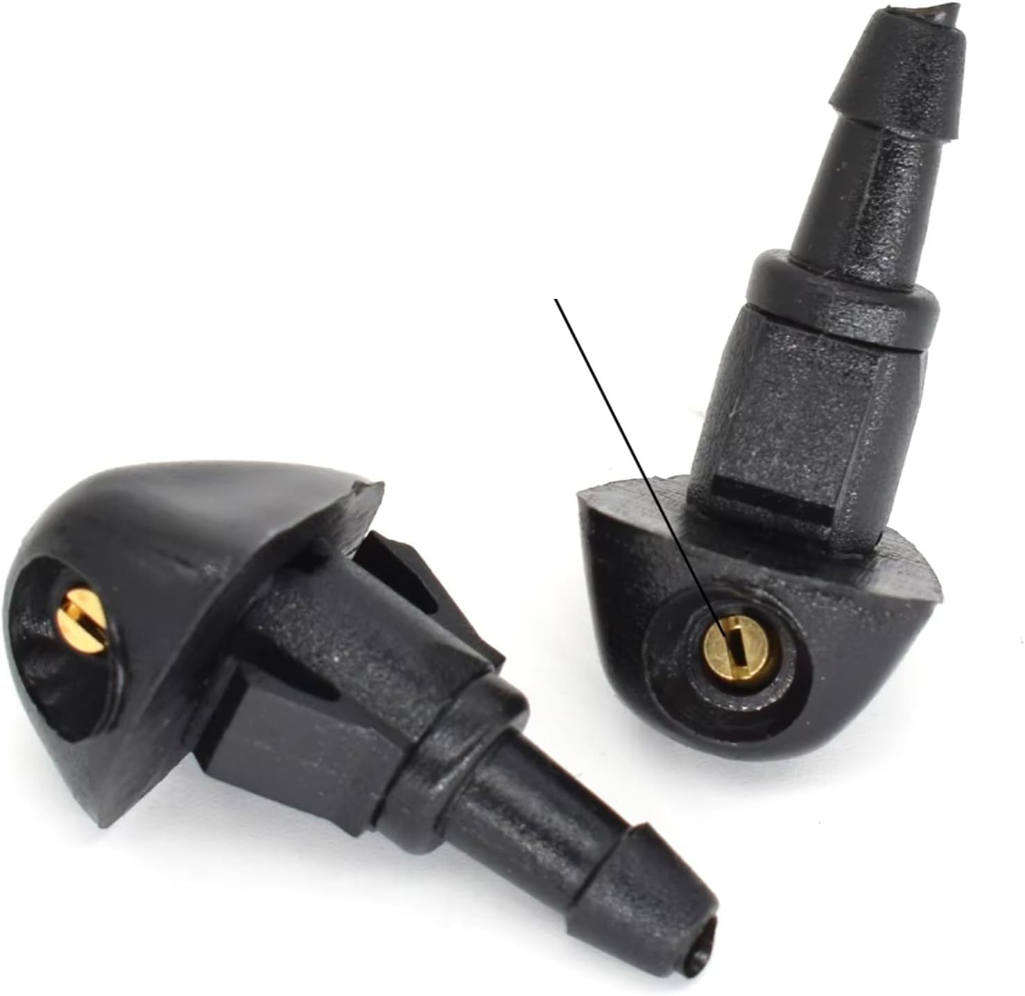 Washer Nozzle Jet Spray For Civic Mk6 Mk7 1992 1993 1994 1995 1996 1997 1998 1999 2000 2001 2002 2003 2004 2005 Car Front Windshield Wiper Water Spray OEM:76810-Sea-A01