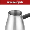 Sinbo SCM-2967 İnox Elektrikli Cezve – 6 Fincan Kapasiteli, Paslanmaz Gövdeli Türk Kahve Makinesi