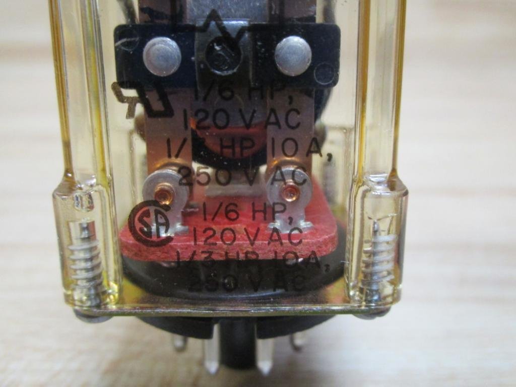 TE CONNECTIVITY / POTTER & BRUMFIELD KRP-11AG-240 POWER RELAY, DPDT, 240VAC, 10A, PLUG IN