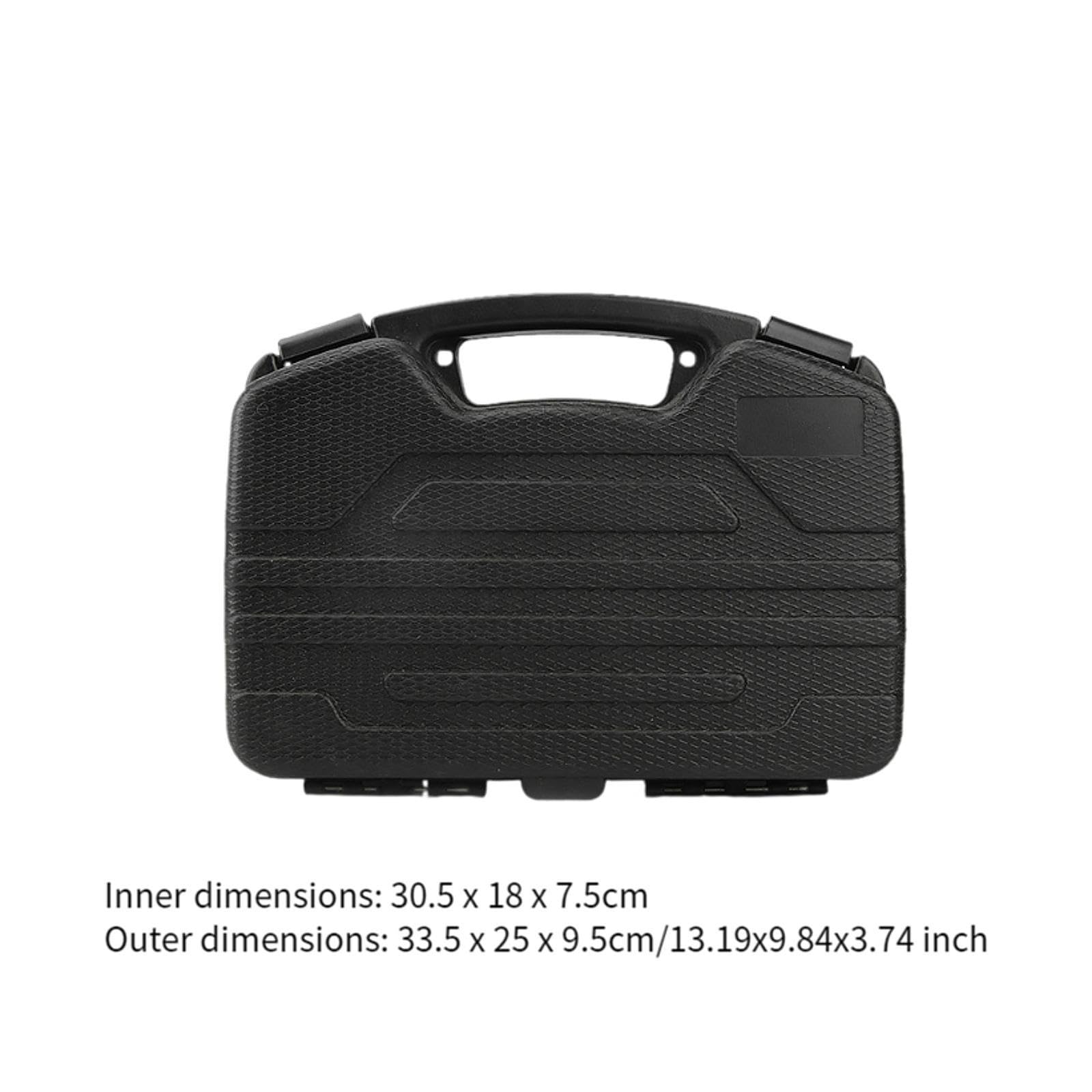 KESOTO Contenitore per attrezzi, custodia rigida portatile con rivestimento in spugna per strumenti di prova