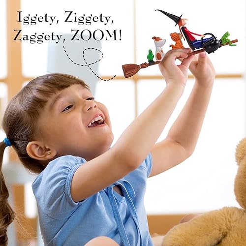 Miniatura 5 de Julia Donaldson The Room On The Broom Story Time Set | Figuras de acción articuladas coleccionables de personajes | Juguetes oficiales y regalos de