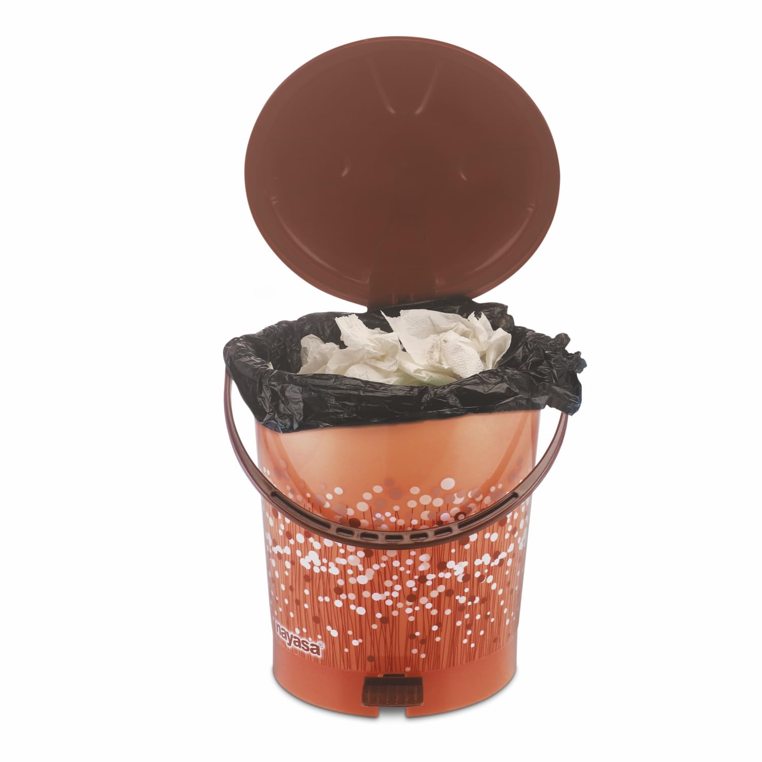 Nayasa Funk Pedal Bin - Step-On Waste Bin -1