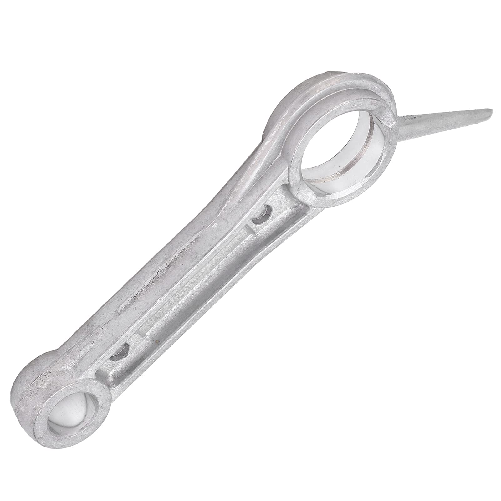 Connecting Rod Crankshaft Cast Aluminum Double Hole Air Compressor Piston Accessory 12x22x85mm with Sandblasted for 1P/2.5P/3P/4P/5P/6P Air Compressor