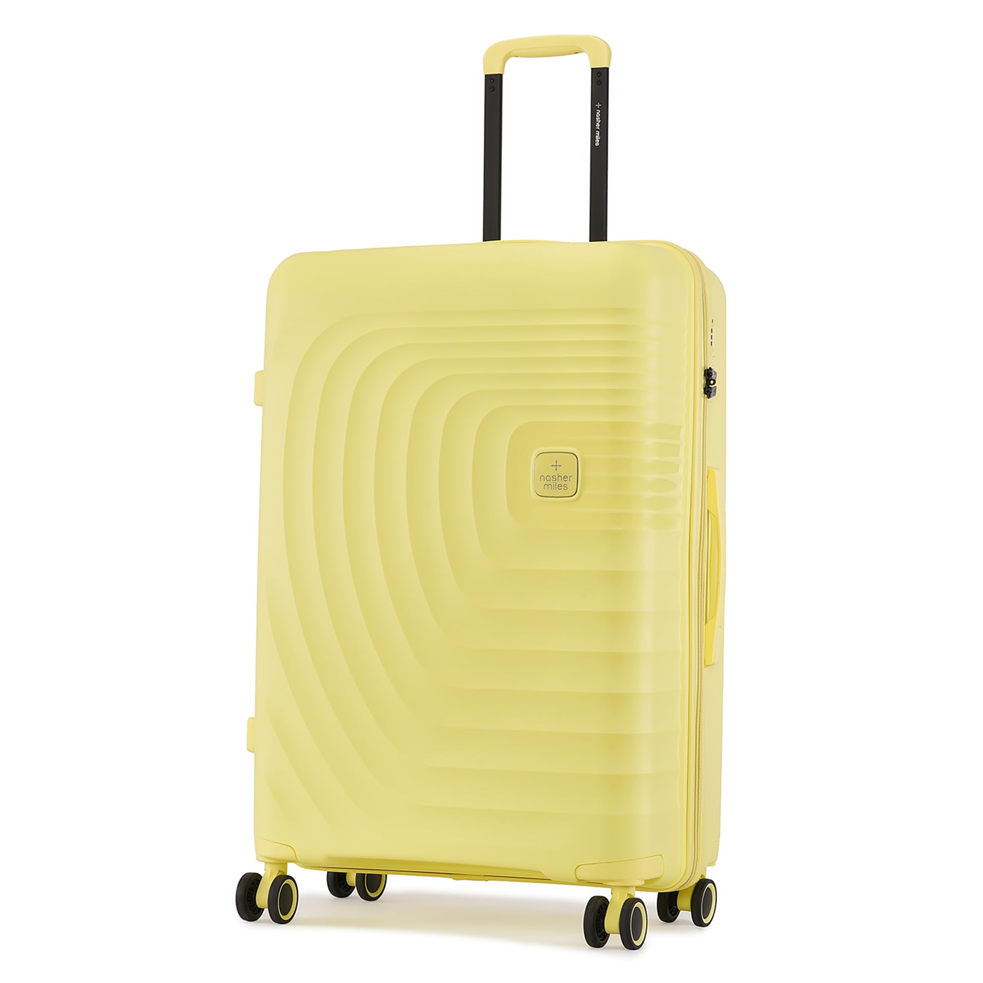 Nasher Miles Boston Hard-Sided Polypropylene Cabin Luggage Yellow 20 inch |55cm Trolley Bag Suitcase (B0D767WM9L) Amazon Price History, Amazon Price Tracker
