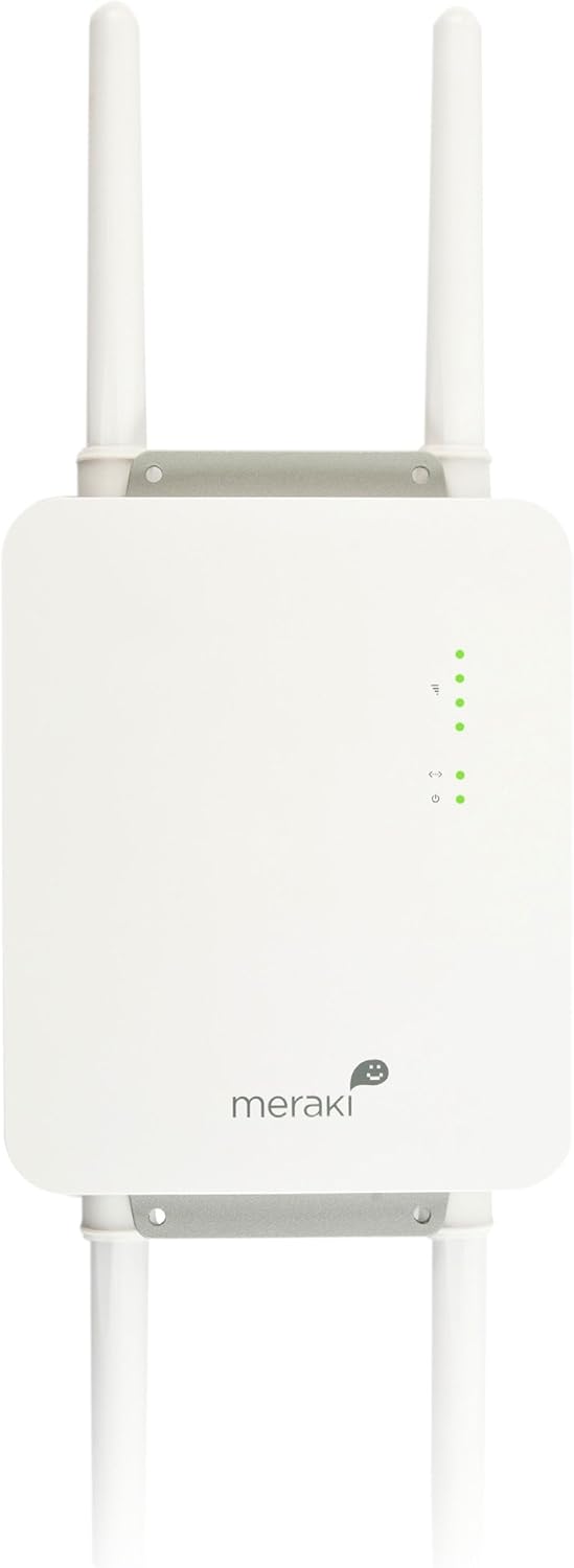 Meraki MR66 Cloud Managed AP Dual-Radio Outdoor 802.11n Access Point License Required