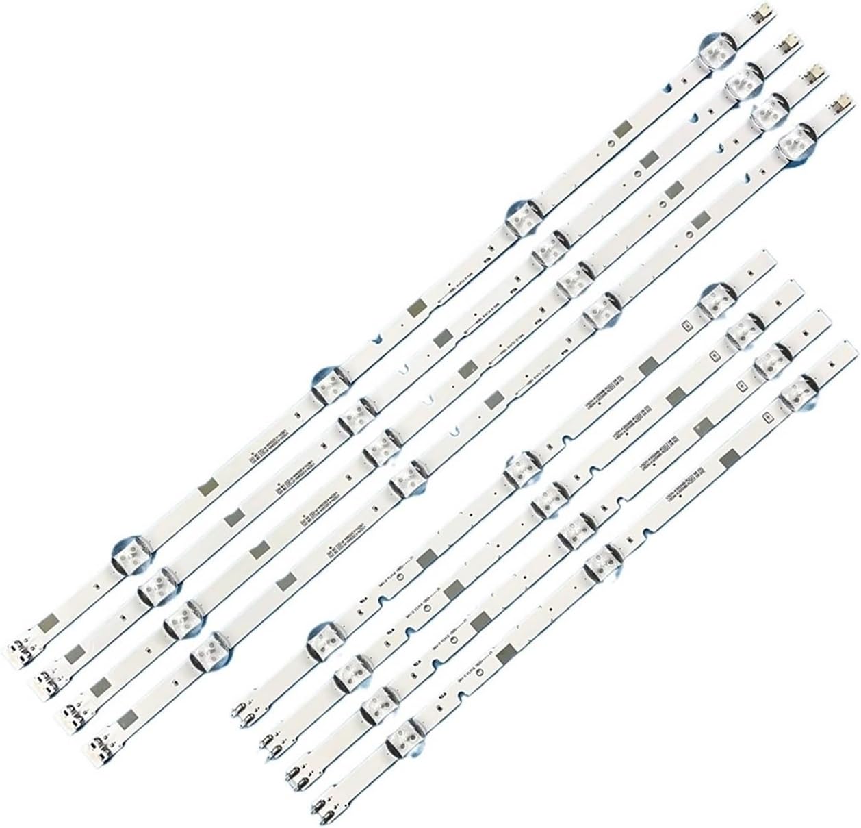 Backlight Bar Compatible with V8DN-430SMA-R0 430SMB UE43N5300AU UE43N5000 UN43J5290 UN43T5300 BN96-46570A 46571A HG43AD570S(Kit 80pcs for 10 TV)