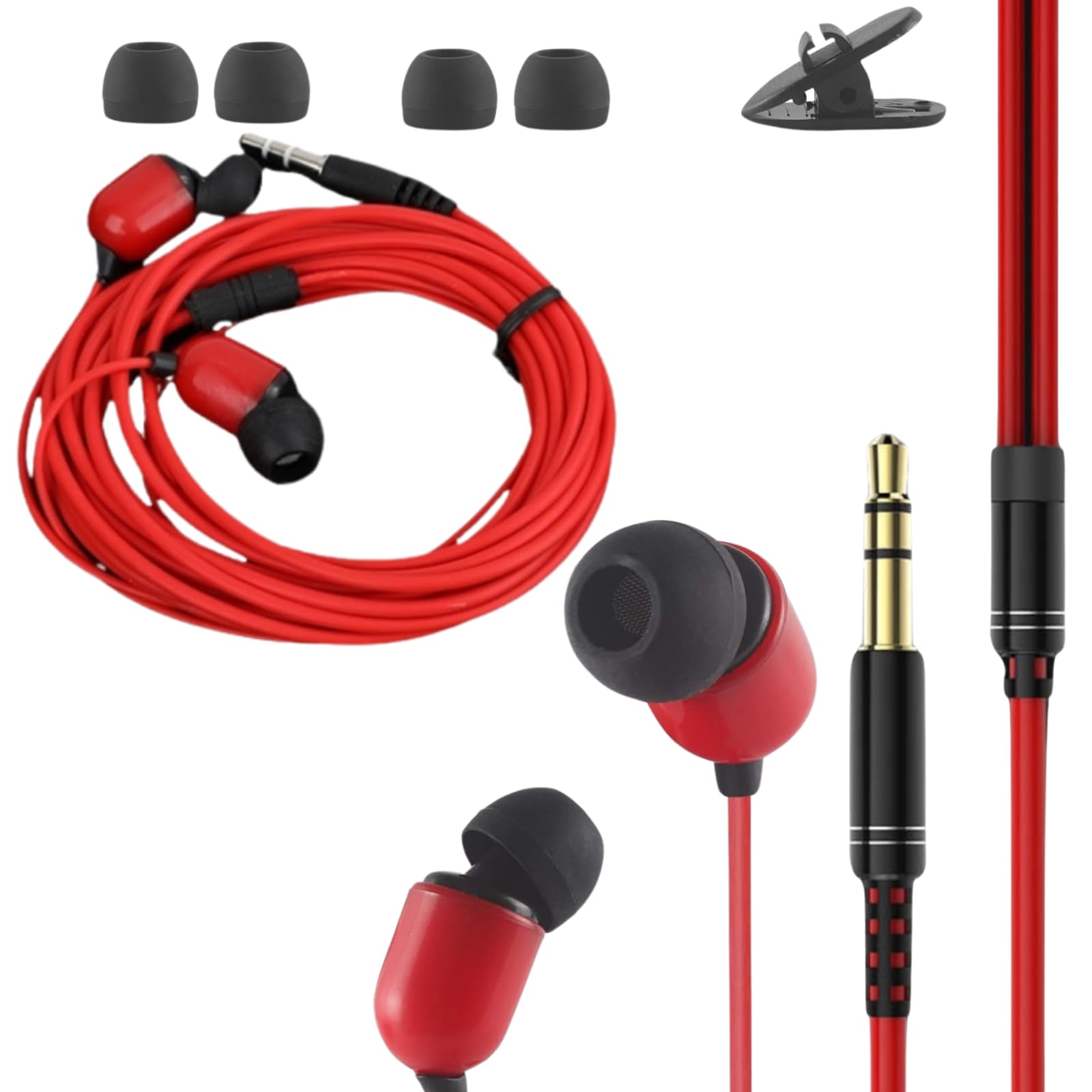 Amazon.co.jp: GRASSCALM 【3mロングコード】 イヤホン テレビ 有線