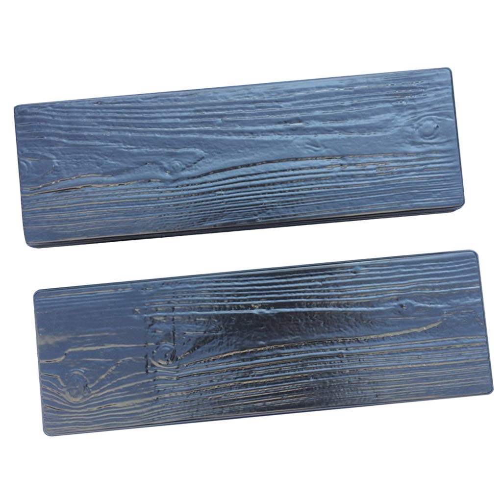 2pcs Tableros De Madera Viejos Molde De Hormigón Jardín De Piedra Patio