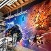Carta da parati murale Foto Sala Star Wars Nave spaziale Nave spaziale Fantascienza Personalizzata Decorazione per carta da parati 3D 450X300Cm