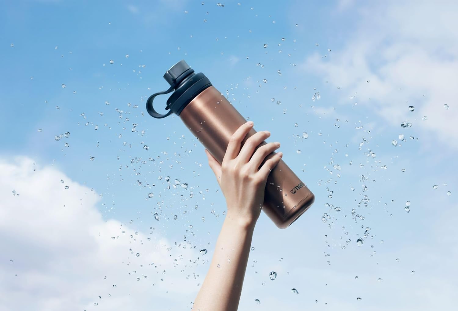 Tiger Corporation MTA-T150 Stainless Steel Vacuum Insulated Carbonated BPA-Free Bottle, 50.7 Oz., Copper