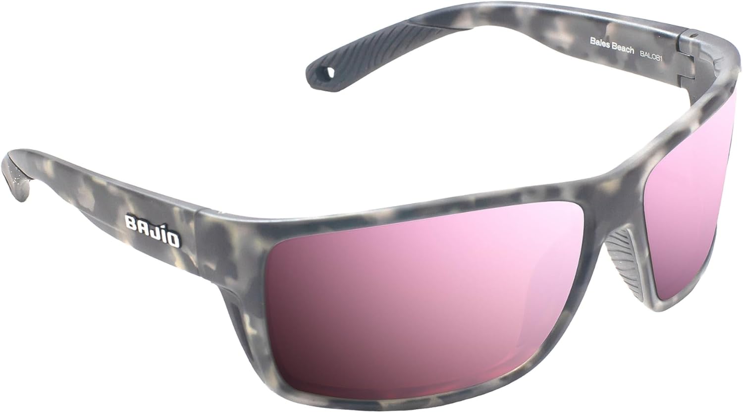 Bajio Bales Beach Polarized Sunglasses – Full Wrap – Large Fit