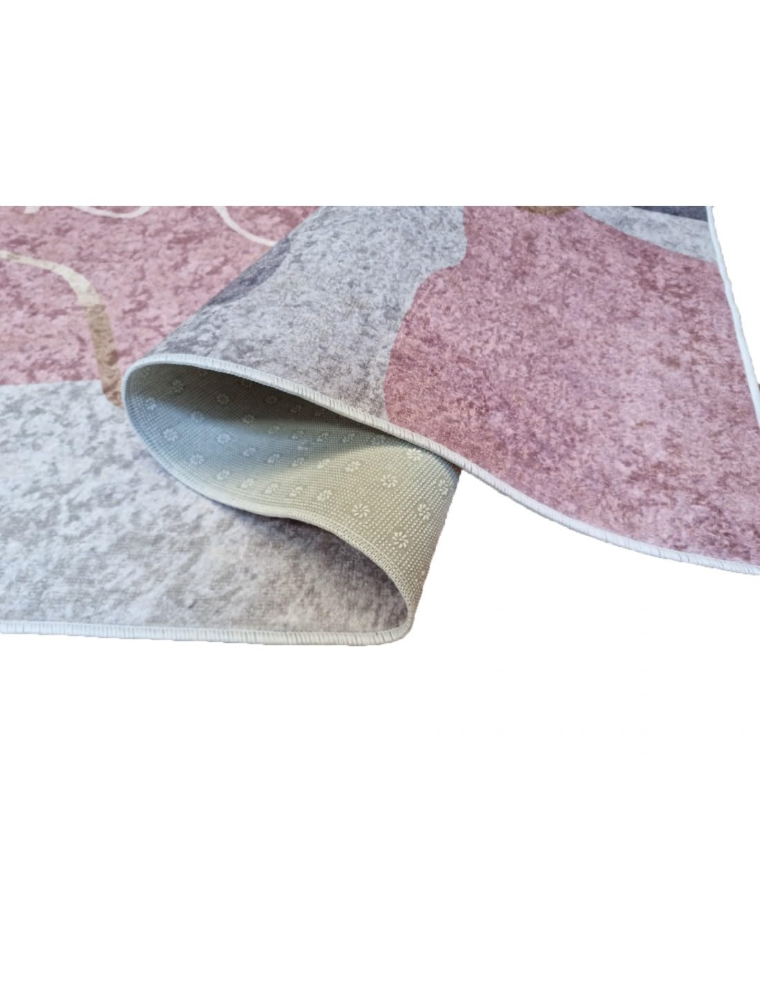 MANI TEXTILE - Tappeto Simply Rosa Dimensioni: 80 x 150 cm