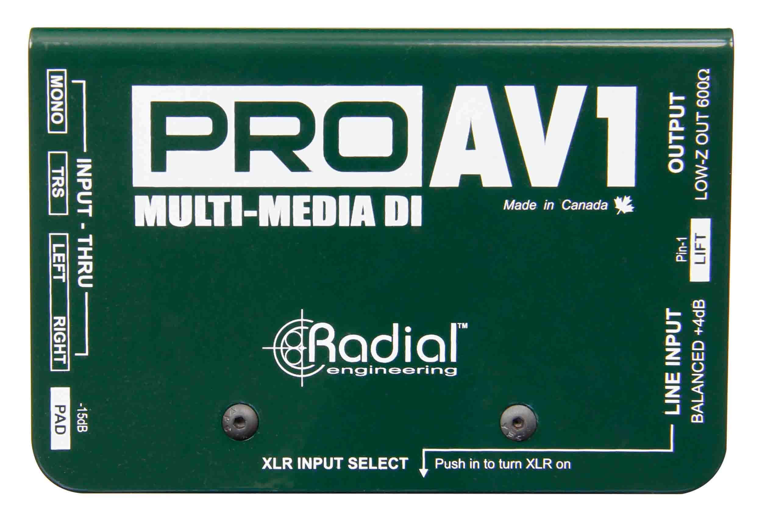 Amazon.com: Radial Engineering R8001112 Pro AV1 Direct Box