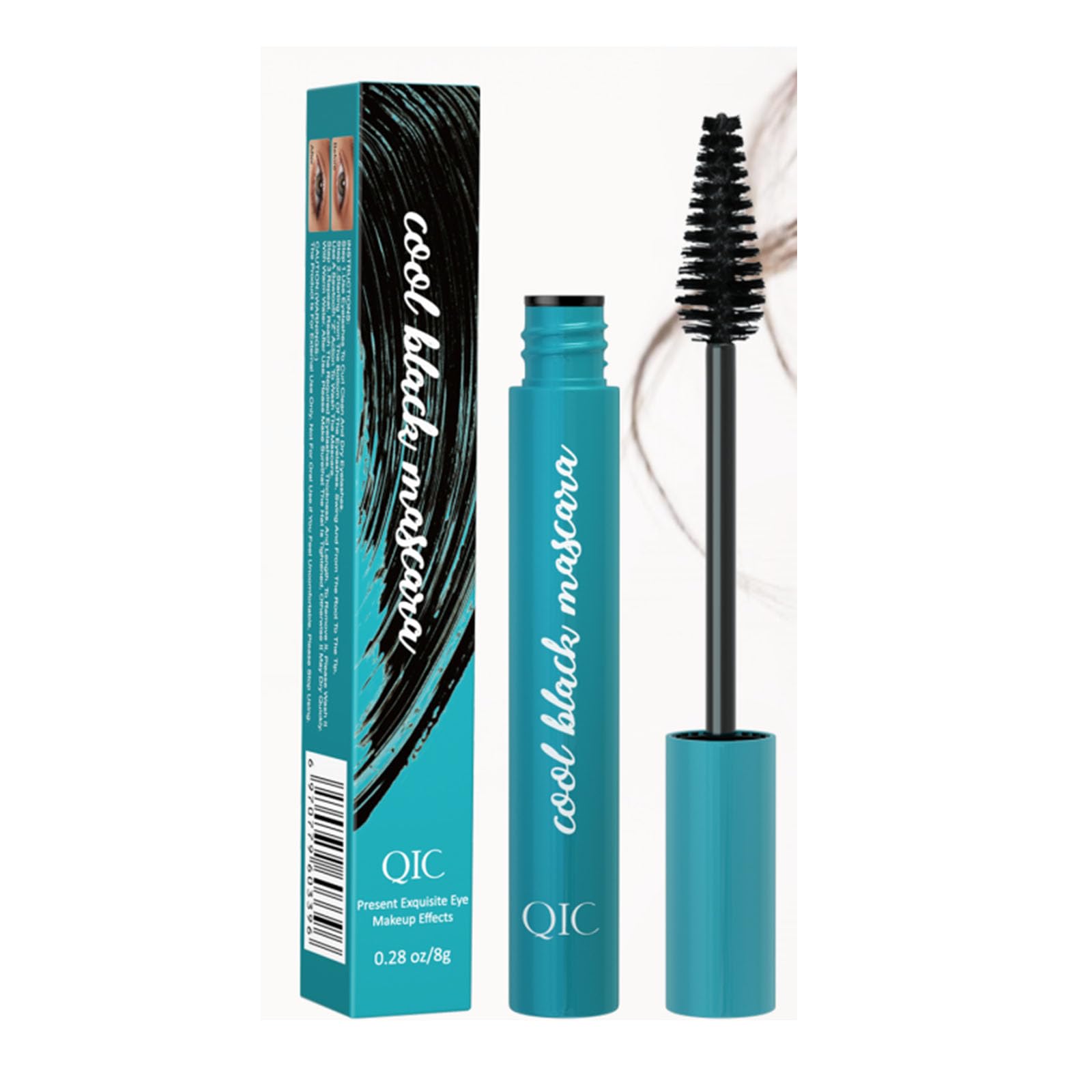 QIC Mascara Liquid Lash Extensions,Mascara Volume and Length Long-Lasting