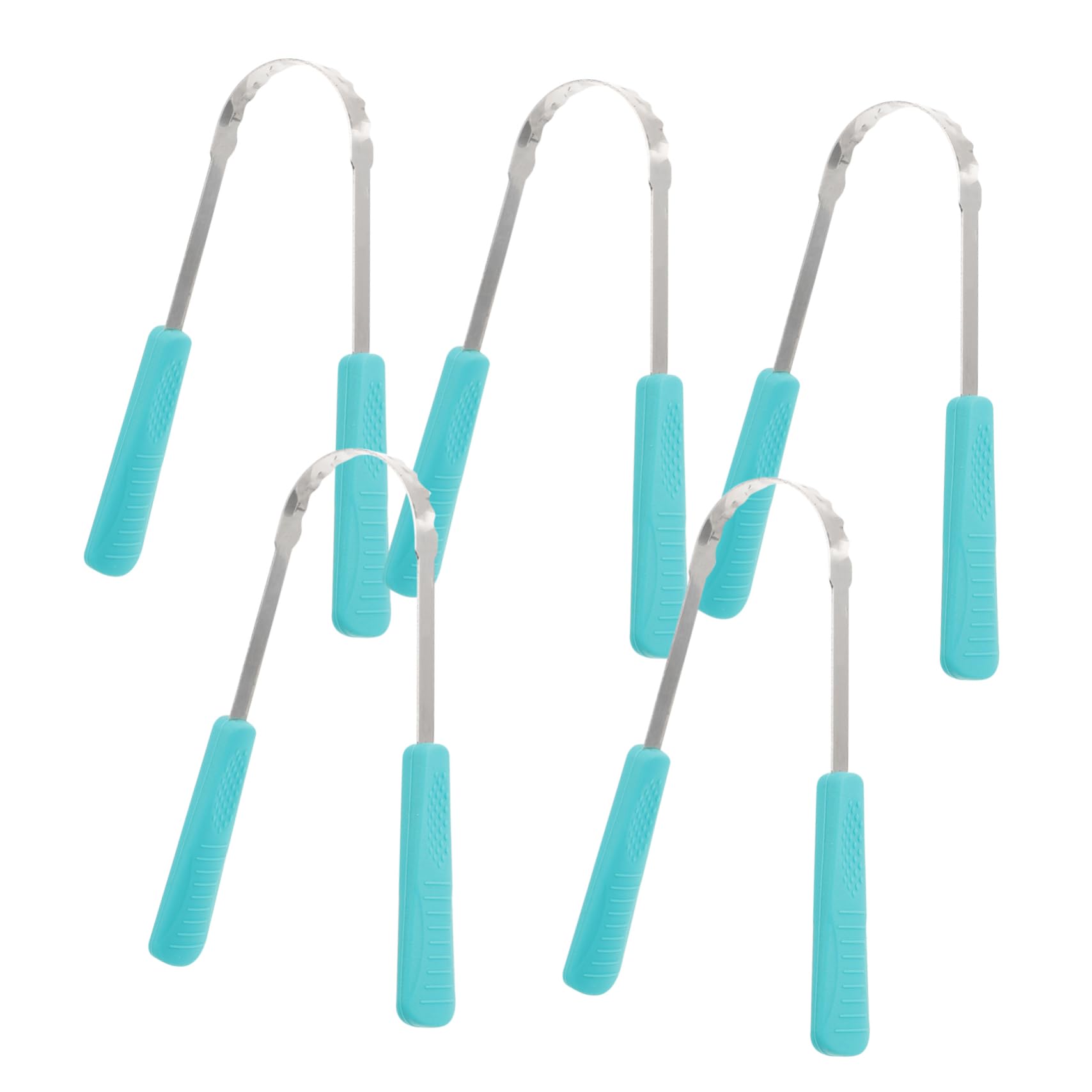 Beavorty 15 Pz raschietto per lingua portatile scraper fornitura di denti detergente per metalli strumenti per la pulizia della lingua strumento per la pulizia della lingua Palmare attrezzo