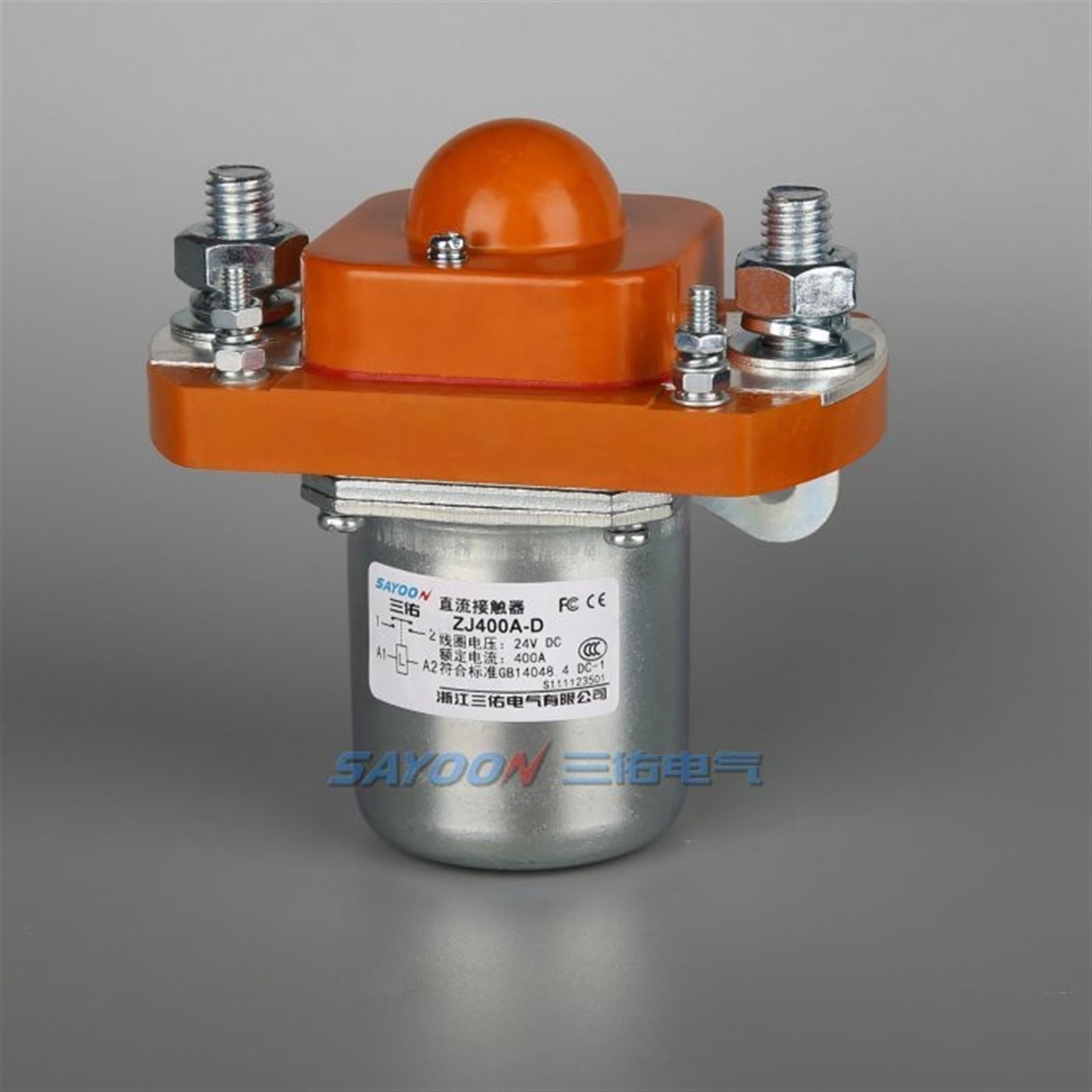QEFHSVVZE ZJ50D 100D 200D 300D 400D 600D DC contactor 12V 24V 36V 48V(Zj400d,DC 36V)
