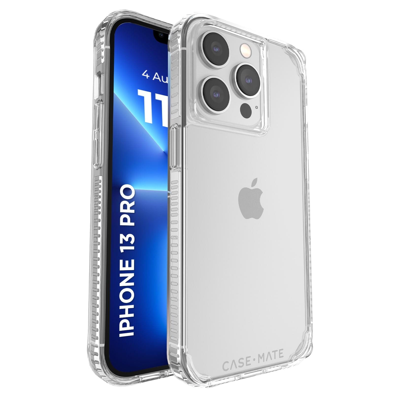 Case-Mate iPhone 13 Pro Case [15ft Drop Protection] Protective iPhone 13 Pro Back Cover Case 6.1" [Wireless Charging] Anti-Scratch, Shock Absorbent Cover with Anti Yellowing Tech - Tough Plus Clear (B09C18K5XB) Amazon Price History, Amazon Price Tracker