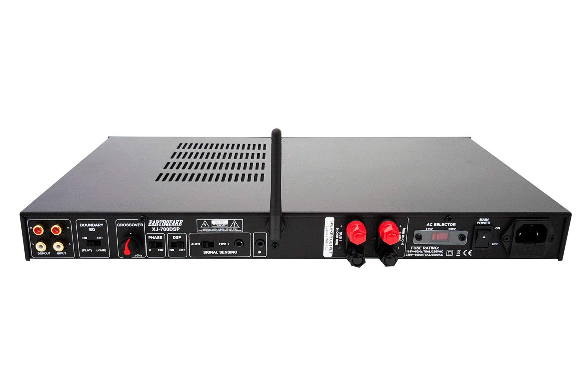 Amazon.co.jp: EARTHQUAKE Sound サブウーファーアンプ XJ-700DSP LFE