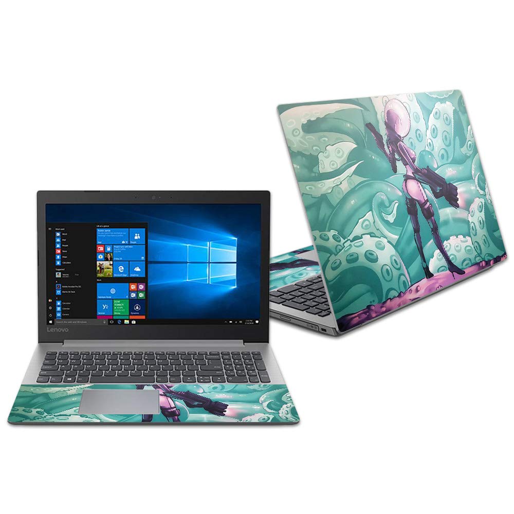 MightySkins Vinyl Decal Skin For Lenovo Chromebook S330 (2018) - Tentacle Invasion Design | Protective, Easy Apply & Remove, Made In USA